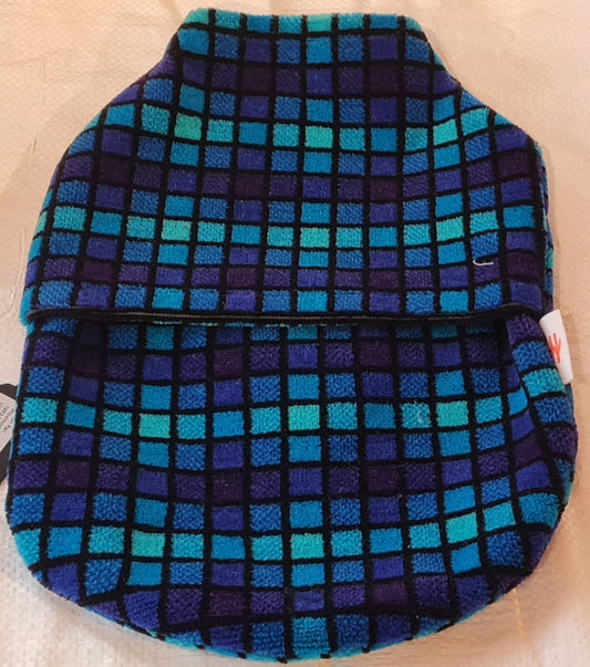British Rail provincial Blue Moquette Hot Water Bottle Cover