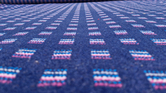 Custom Product using First Capital Connect Train Moquette Fabric