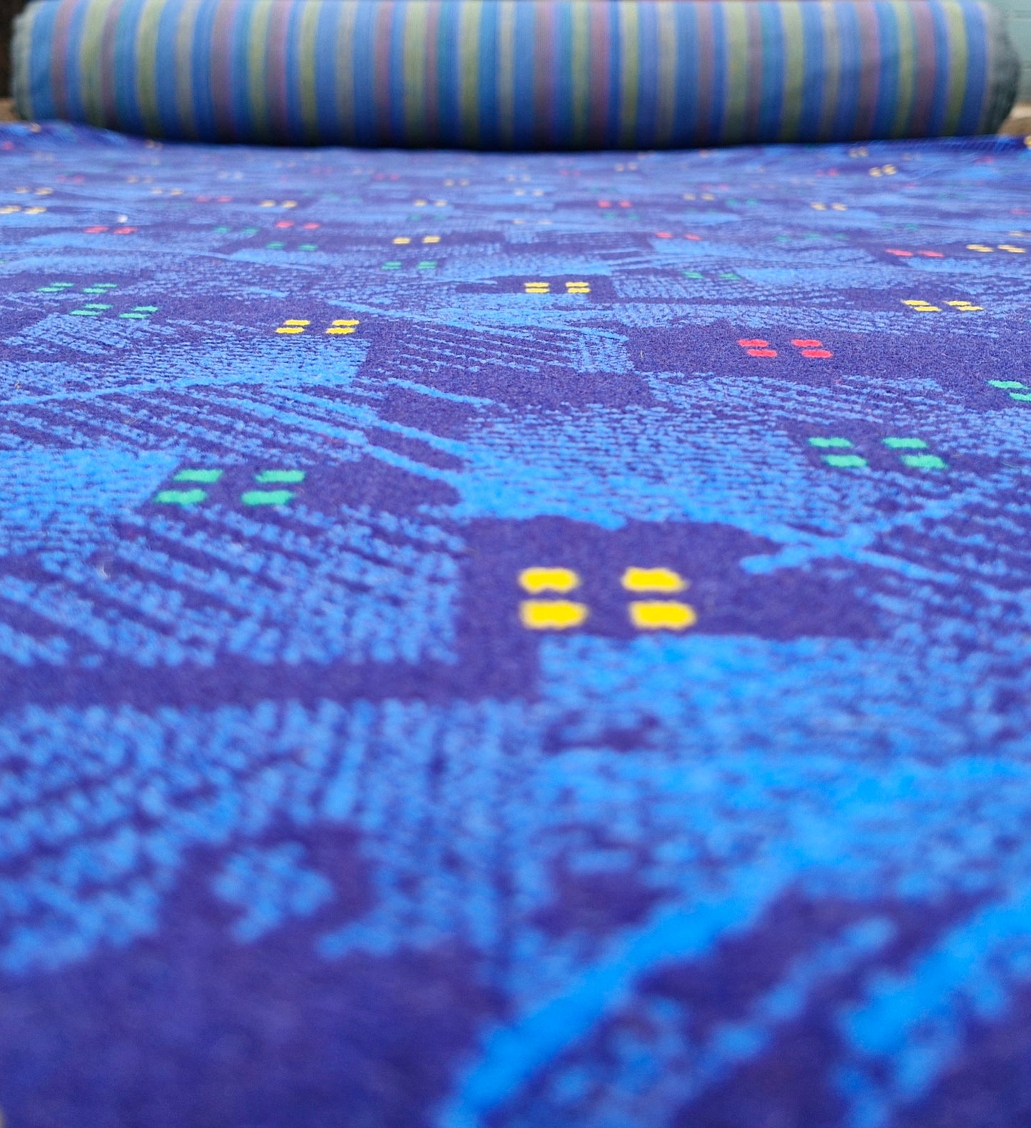 Go Ahead Bus Moquette Fabric Sold by the Metre