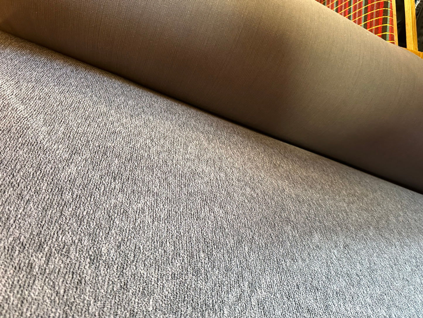 Grey Plain Fabric Sold by the Metre