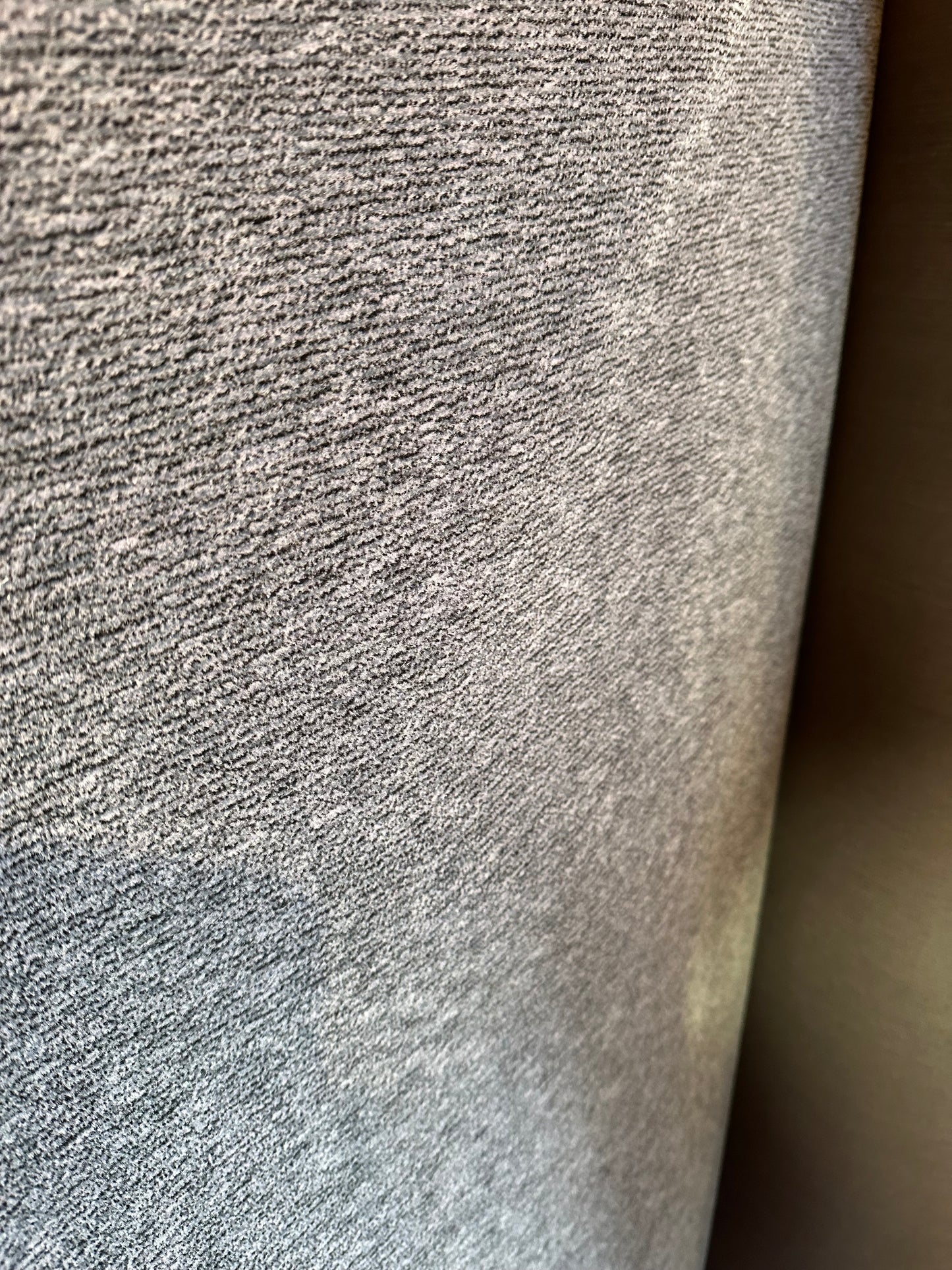 Grey Plain Fabric Sold by the Metre