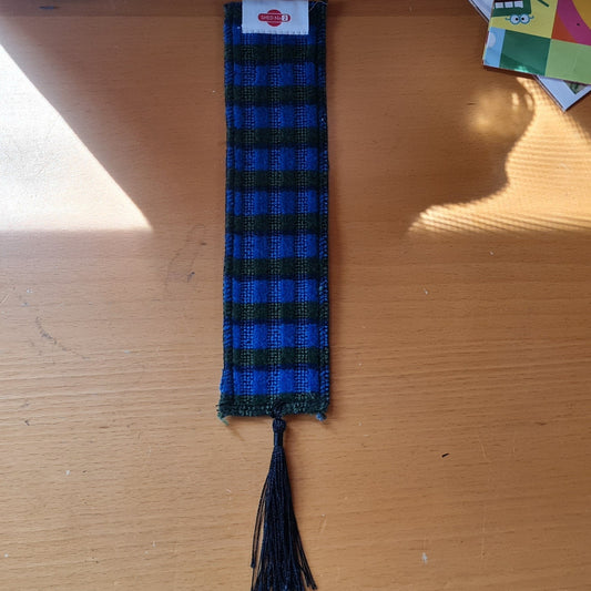 British Rail Bournemouth Blue Moquette Bookmark