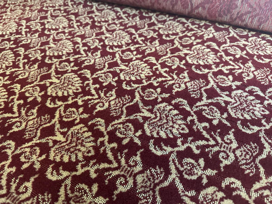 GWR RedSnap Dragon Moquette Fabric Sold by the Metre