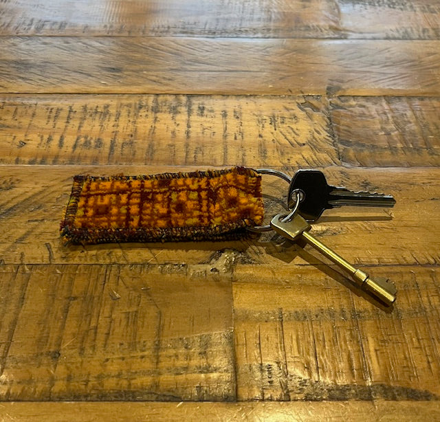 Greater Mancheter, GMB -Selnec Bus Moquette Keyring