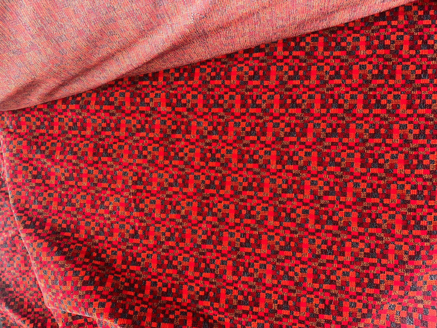 North London Bus Moquette Fabric Sold by the Metre