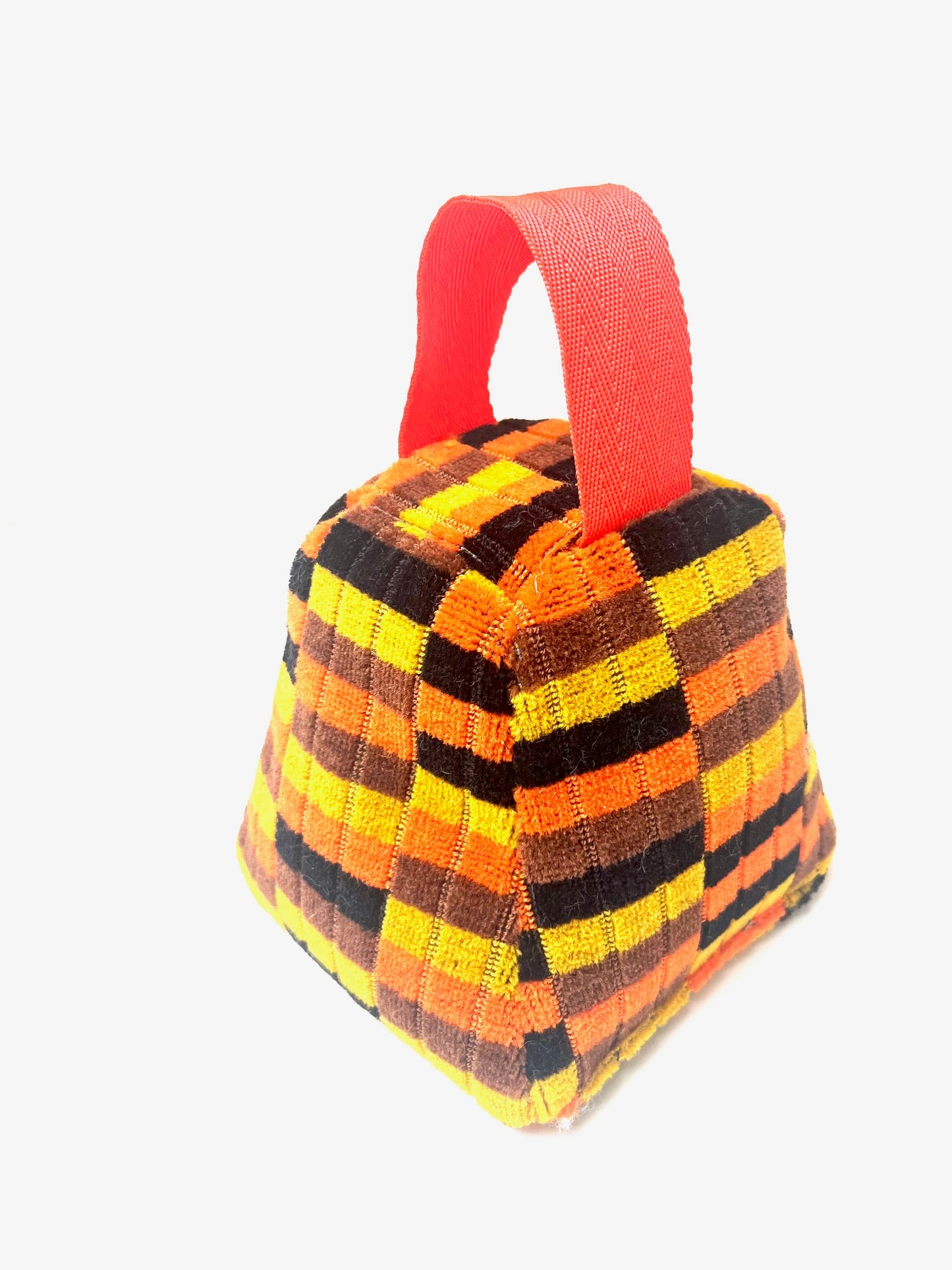 London Underground and London Bus District Line (Misha Black) District Line Moquette Doorstop