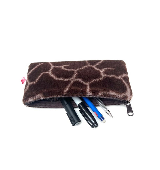 Giraffe Moquette Pencil Case