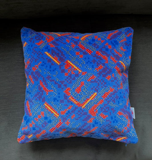 Metroline Bus Moquette Cushion
