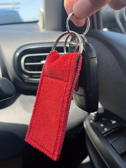 LNER/Virgin Trains East Coast Moquette Keyring