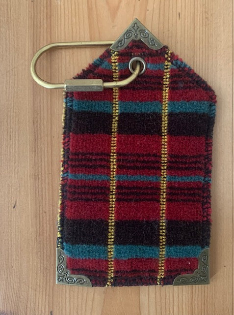 London Bus Routemaster (RM) Bus Moquette Luggage Tag