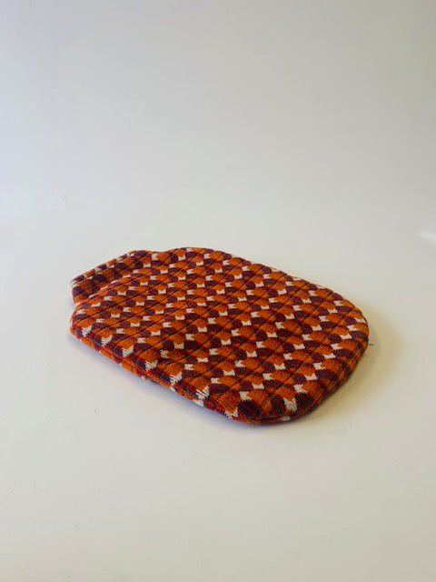 Glasgow Subway (Clockwork Orange) Moquette Hot Water Bottle Cover