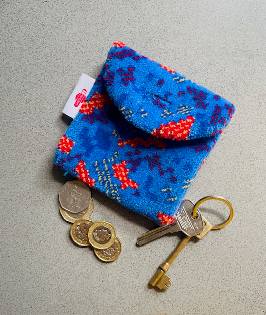 Metroline Bus Moquette Purse/Card Holder