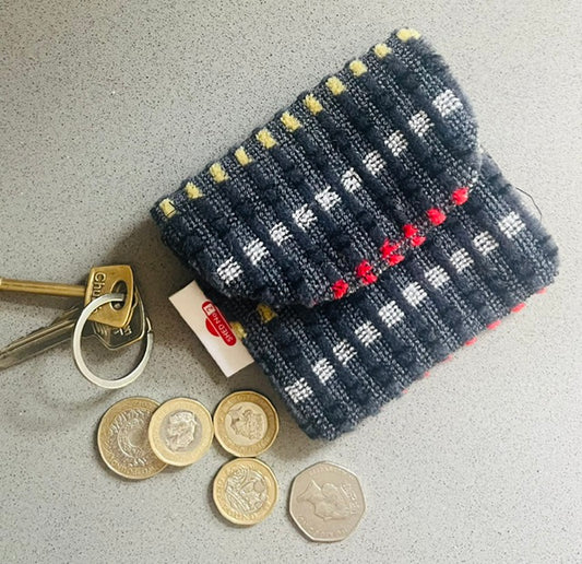 British Rail Trojan Moquette Purse/Card Holder