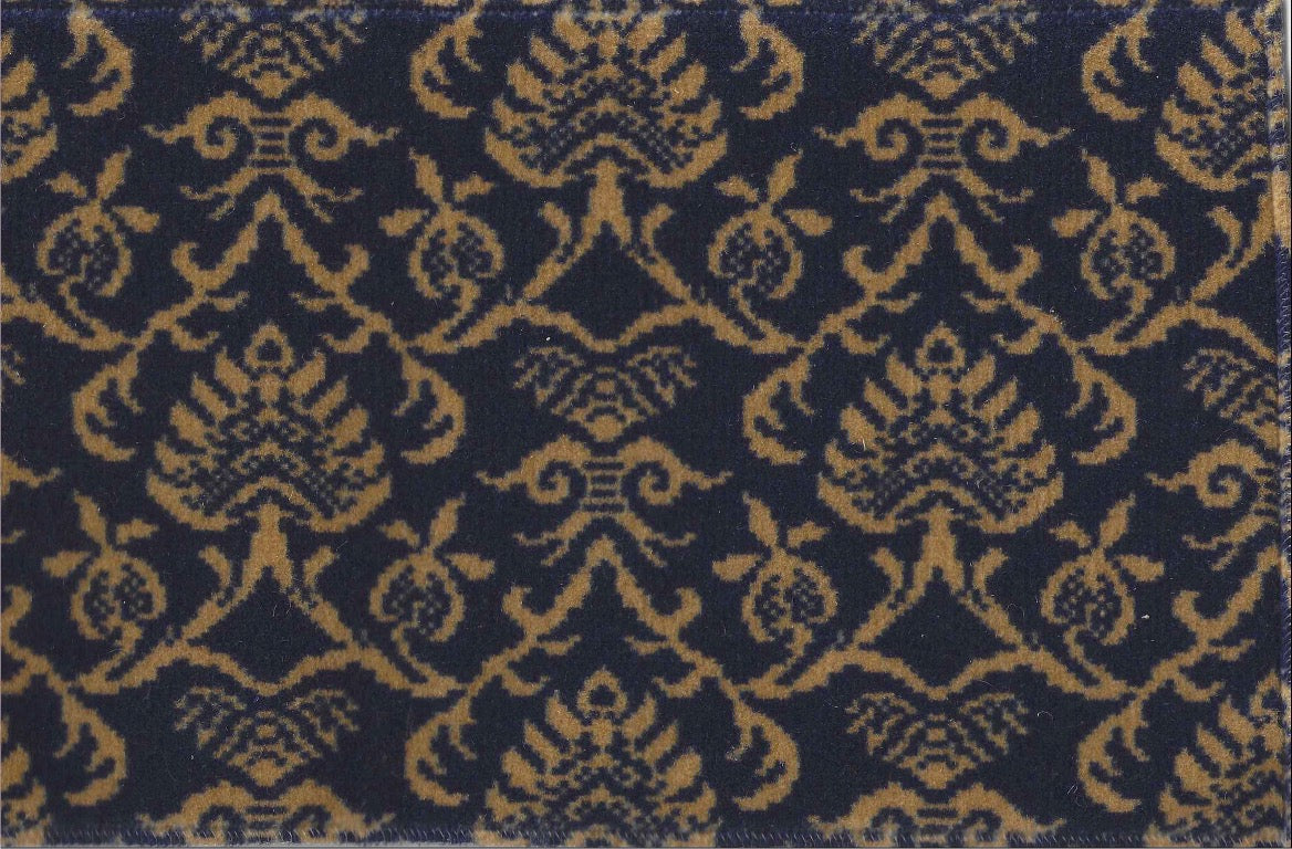 Pullman BlueSnap Dragon Moquette Fabric Sold by the Metre