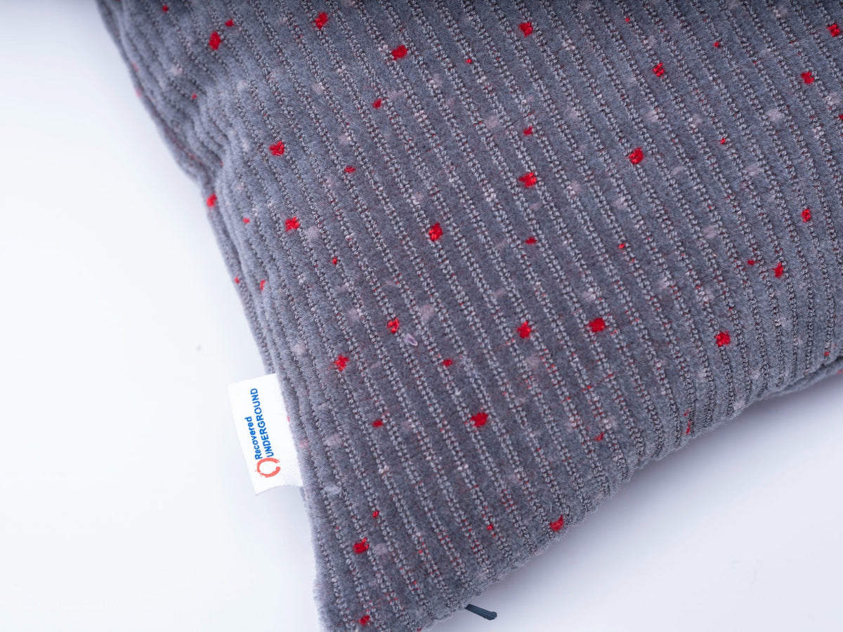 Greater Anglia Mk3 moquette cushion angled view