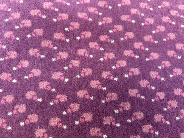 Stage coach East Midland Trains Pink sheep/ham Moquette Fabric Sold by the Metre