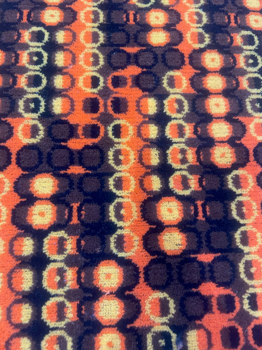 Assumed Hull Bus's 1980's Moquette Fabric Sold by the Metre