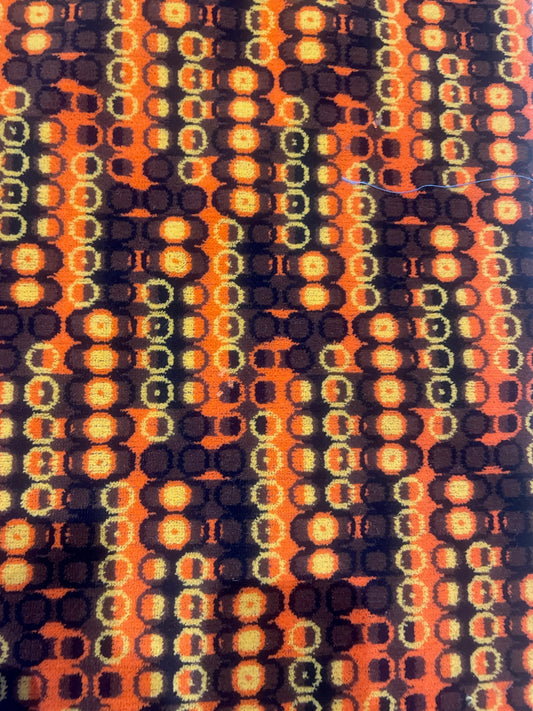Assumed Hull Bus's 1980's Moquette Fabric Sold by the Metre
