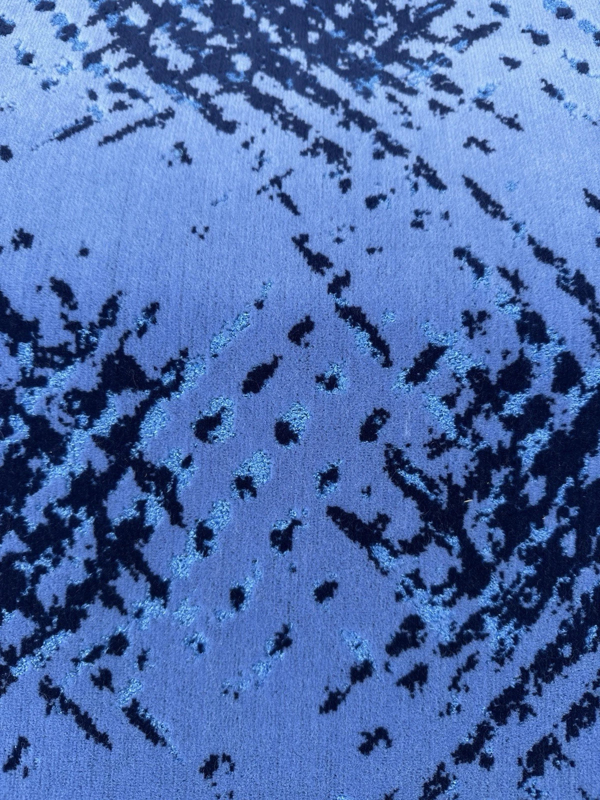 Blue Claw Bus/Coach Moquette Fabric Sold by the Metre