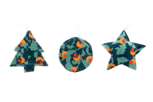 Stagecoach Bus Green Beach Ball Moquette Christmas Decoration Collection