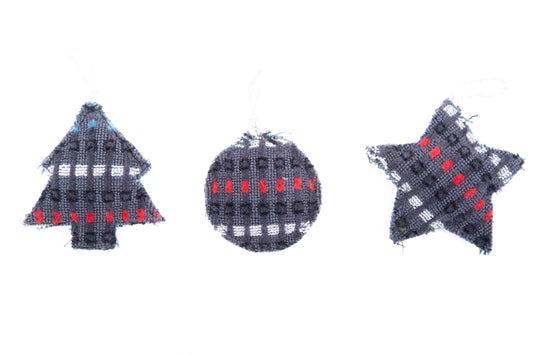 British Rail Trojan Moquette Christmas Decoration Collection