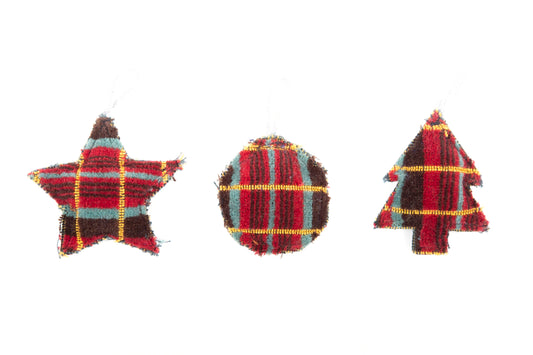London Transport Routemaster (RM) Bus Moquette Christmas Decoration Collection
