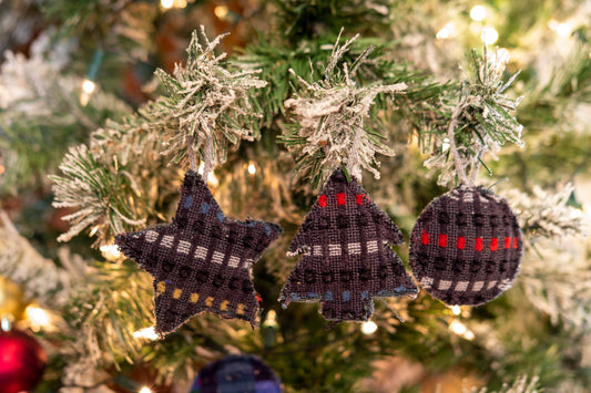 British Rail Trojan Moquette Christmas Decoration Collection