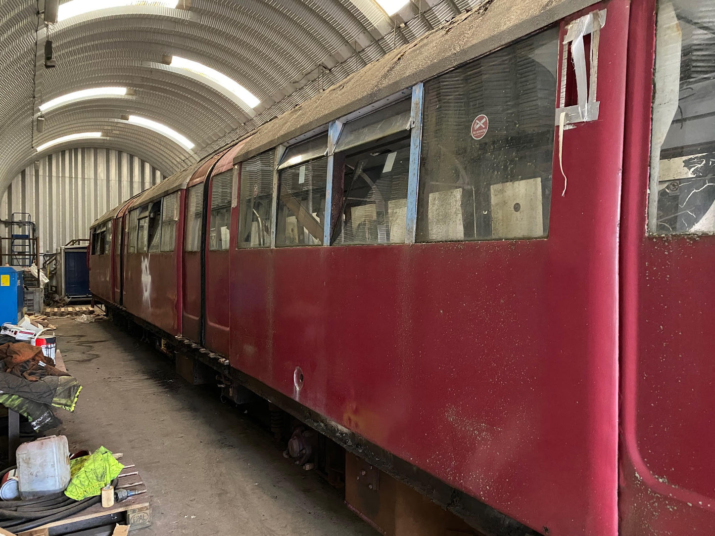 London Underground 1938 stock (ex Isle of Wight) Carriage