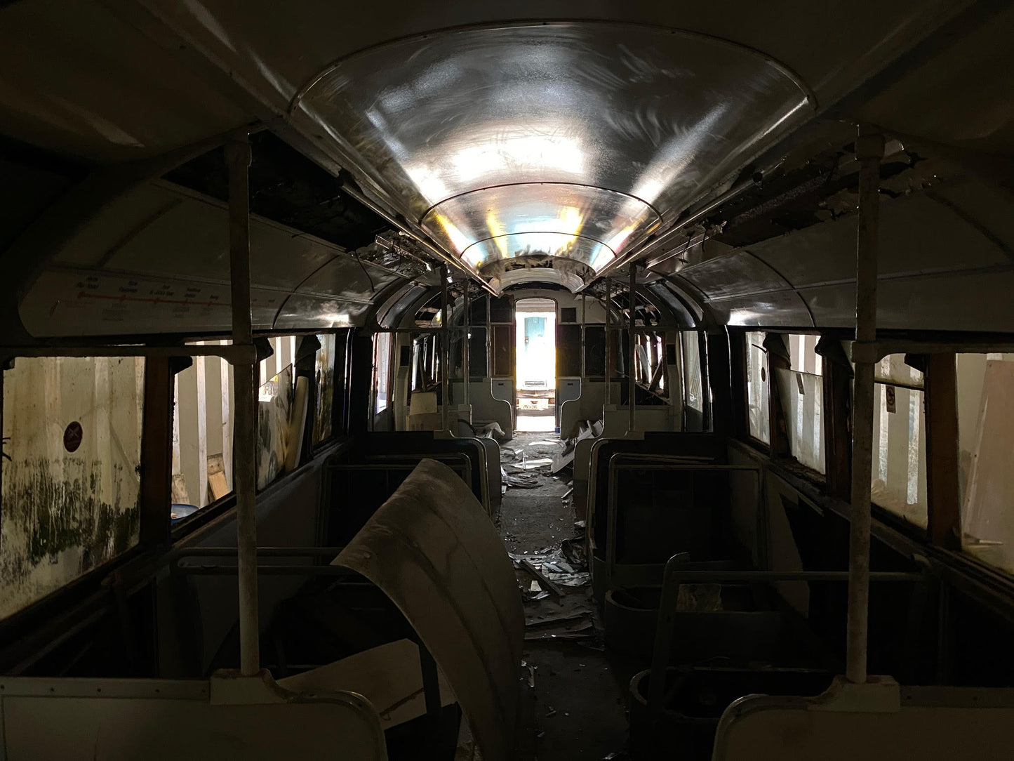 London Underground 1938 stock (ex Isle of Wight) Carriage