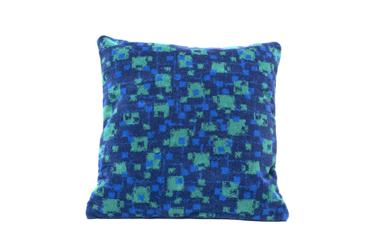 London Underground District Line (Green D78) Moquette Cushion