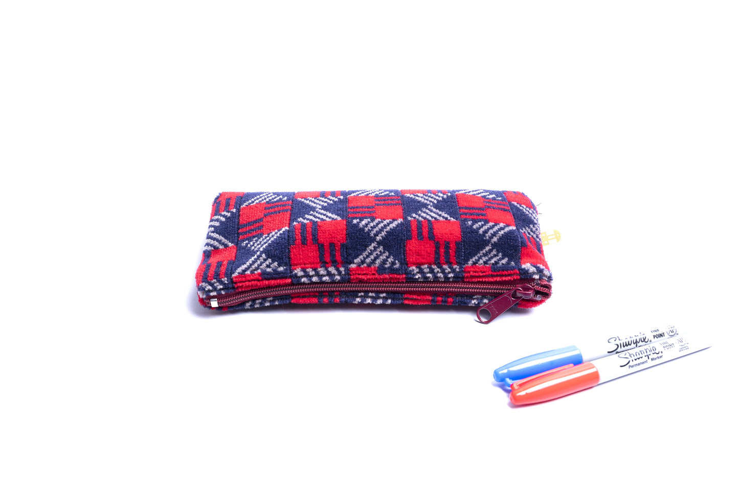 London Underground Central Line 1992 Moquette Pencil Case