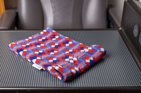 London Underground Victoria Line Moquette Tablet/iPad case