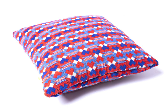 London Underground Victoria Line Moquette Cushion