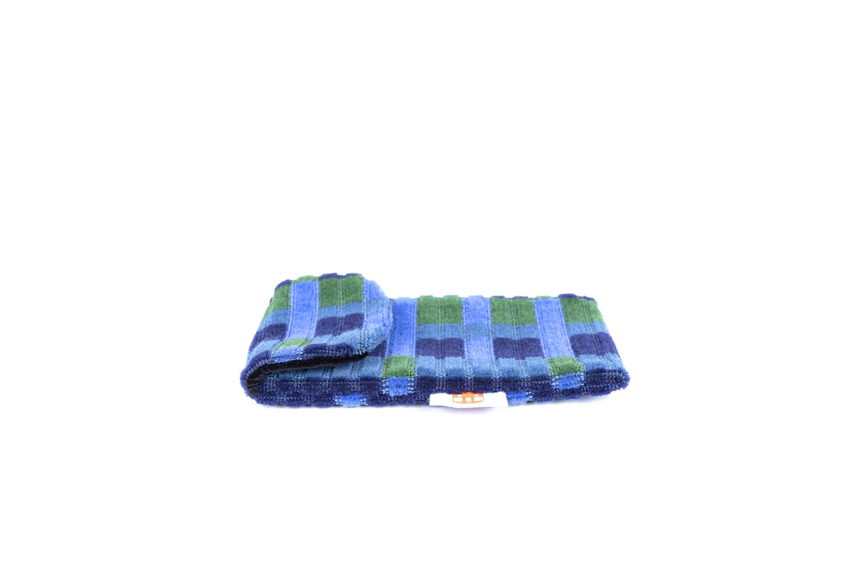 London Underground Victoria, Bakerloo & Northern Lines and London Buses – Blue Straub Moquette Phone & Glasses Case