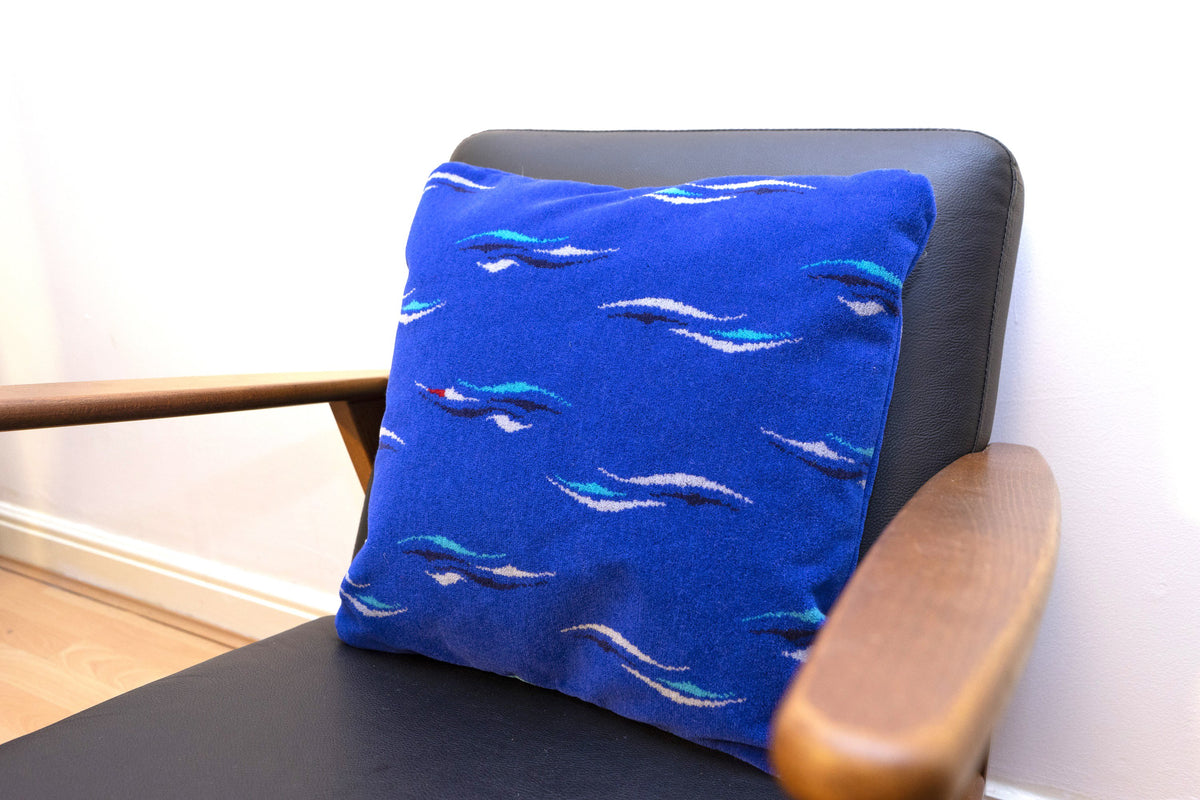 DLR Docklands Light Railway Moquette Cushion