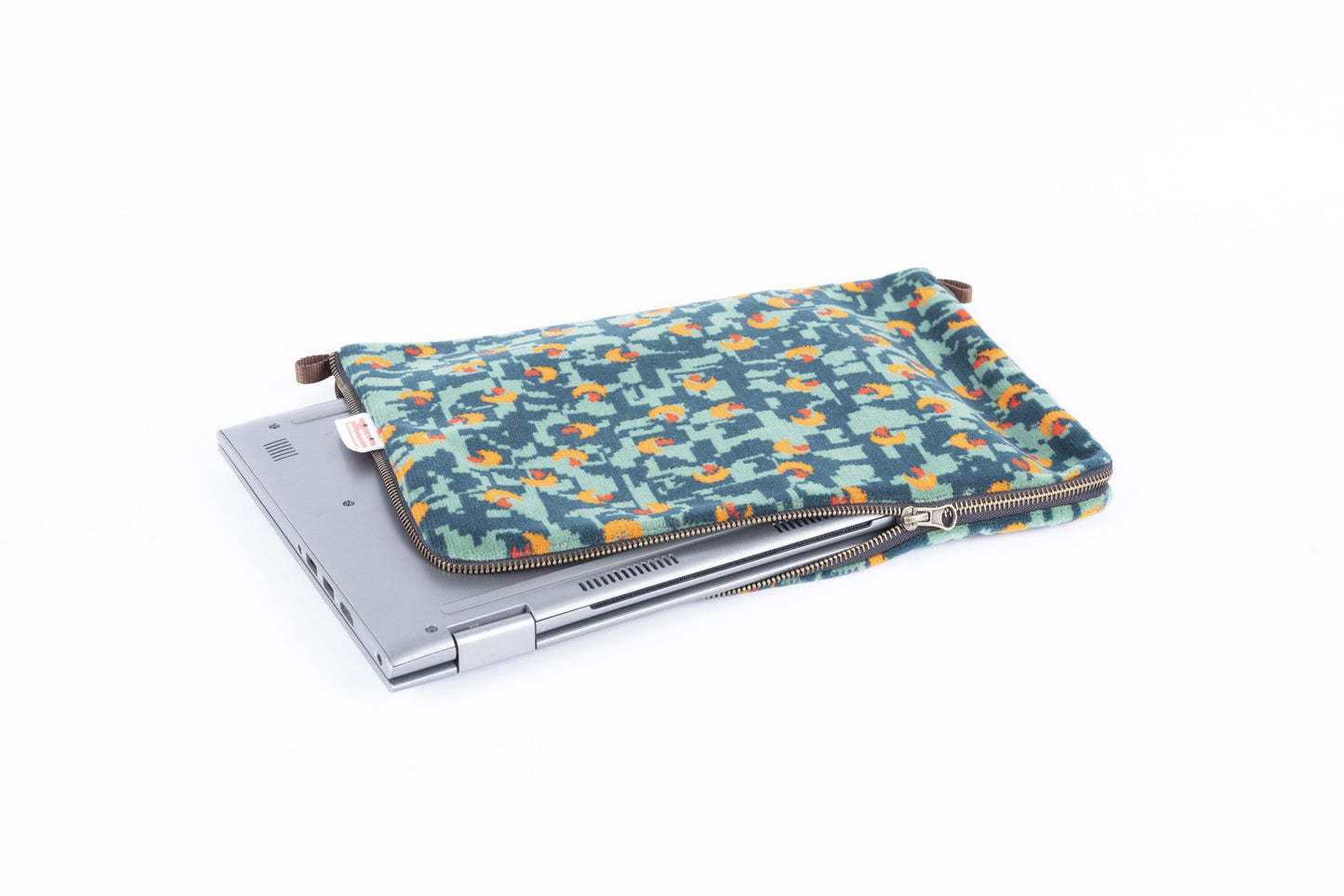 Stagecoach Bus Green Beachball Moquette Laptop Case