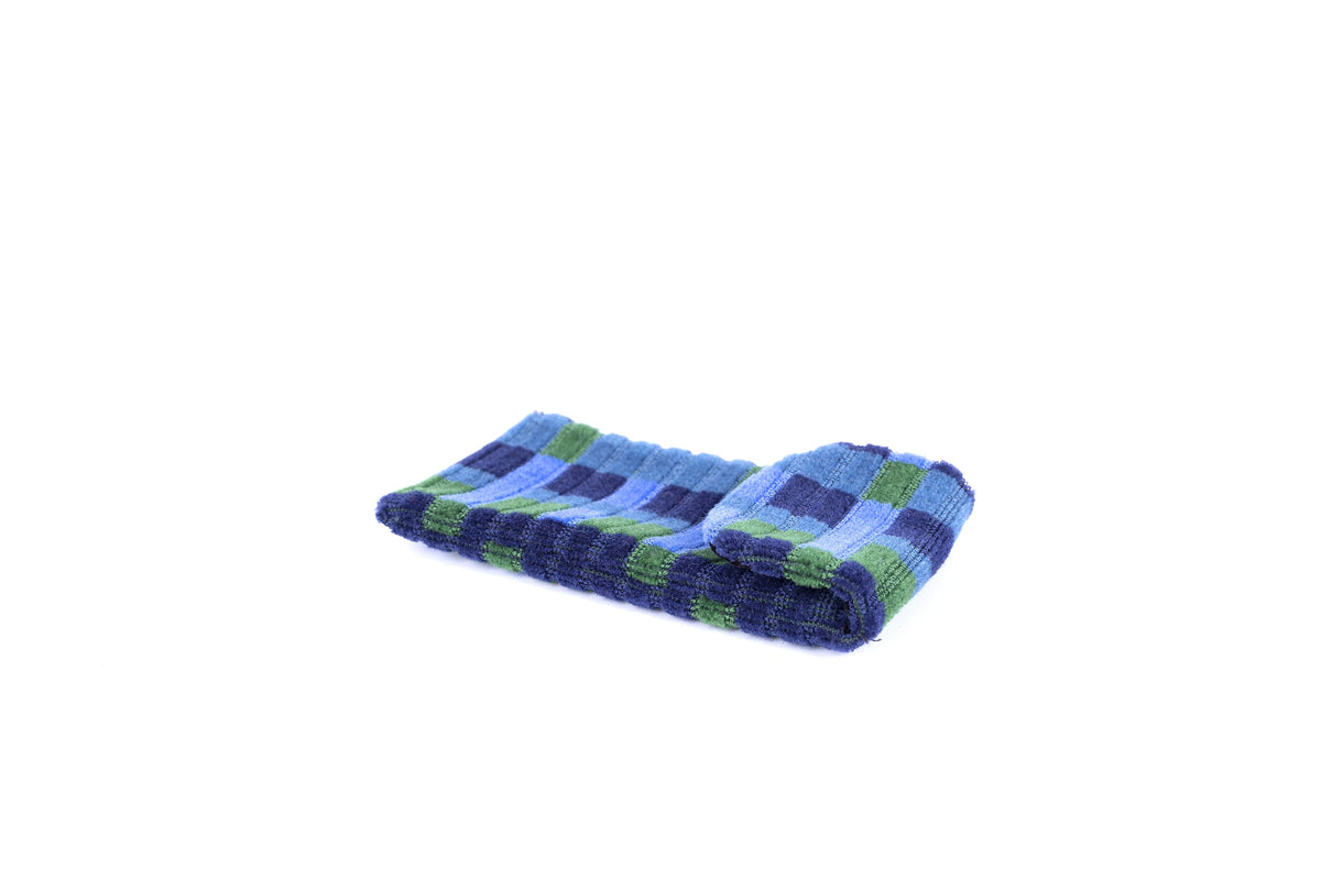 London Underground Victoria, Bakerloo & Northern Lines and London Buses – Blue Straub Moquette Phone & Glasses Case