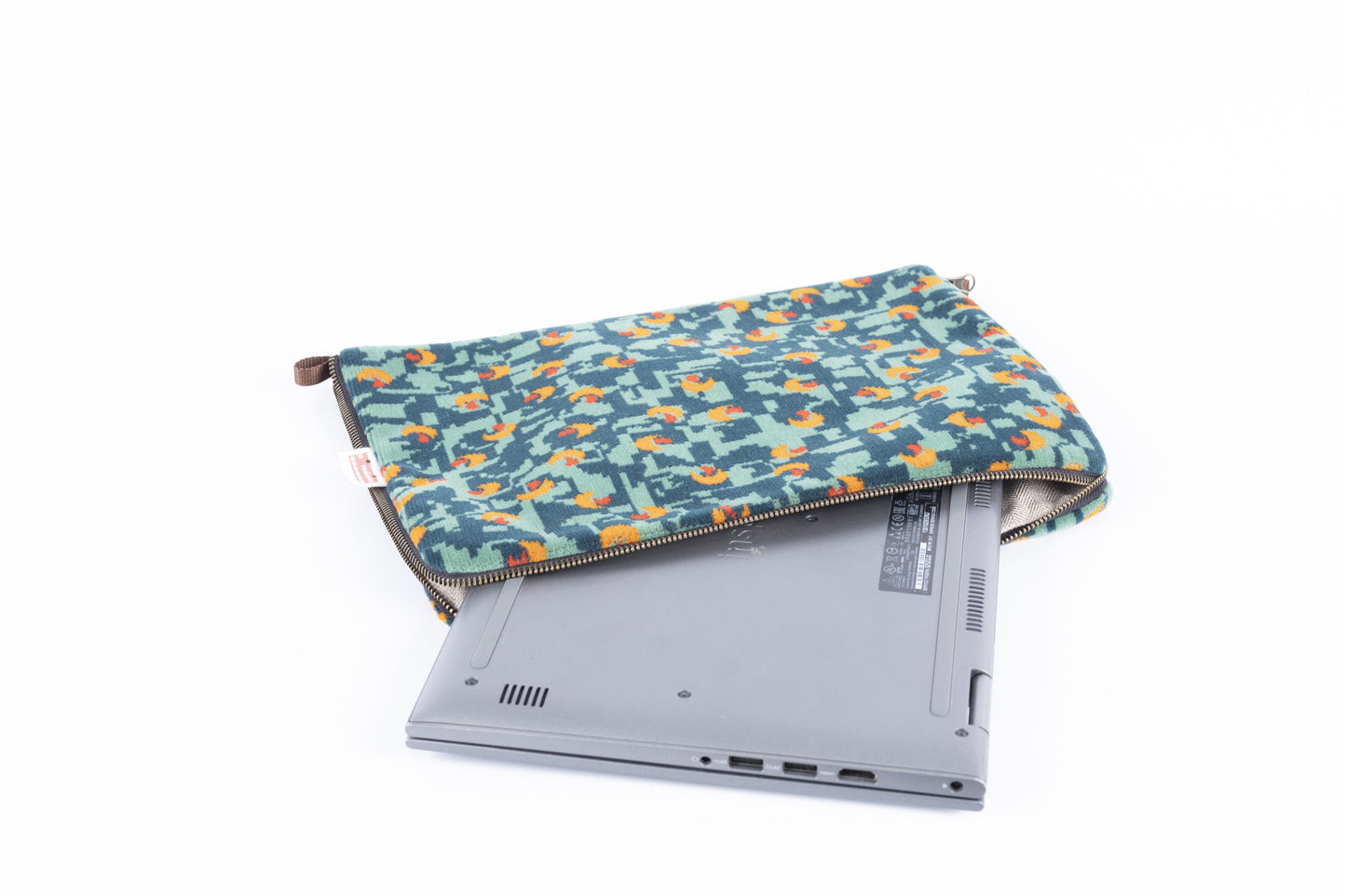 Stagecoach Bus Green Beachball Moquette Laptop Case
