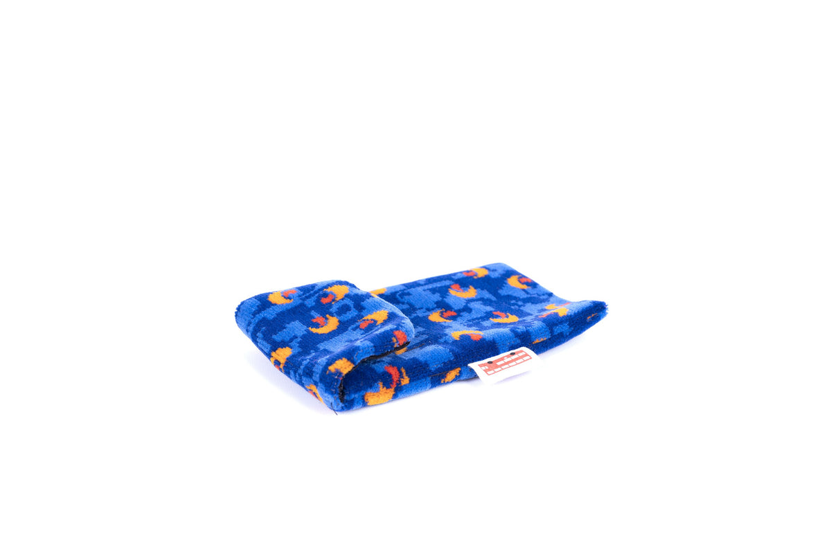 Stagecoach Bus Blue Beachball Moquette Phone & Glasses Case
