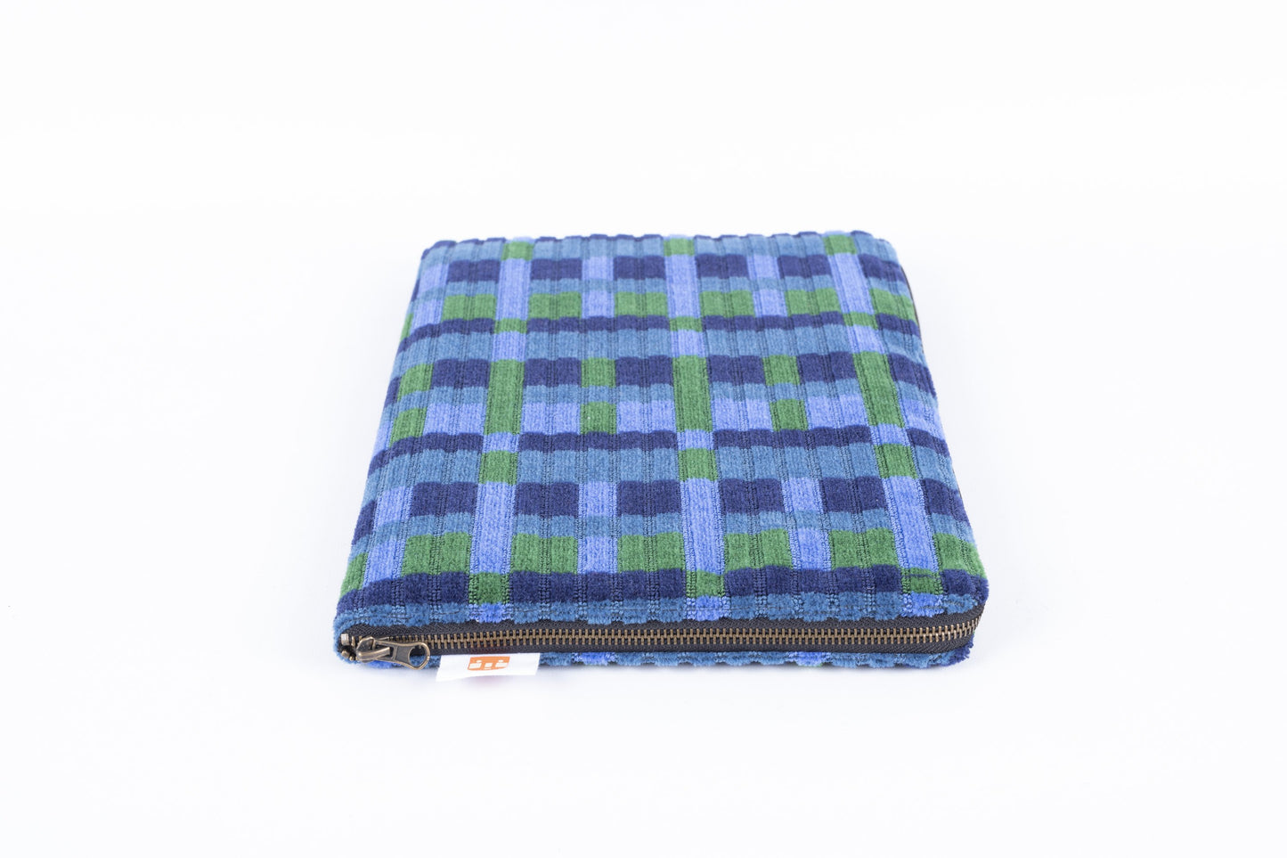 London Underground and London Bus  Victoria Line, Blue Straub Moquette Laptop Case