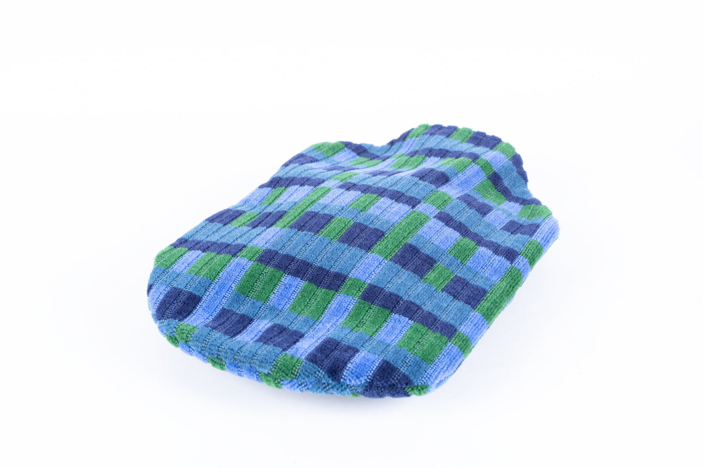 London Underground and London Bus  Victoria Line, Blue Straub Moquette Hot Water Bottle Cover
