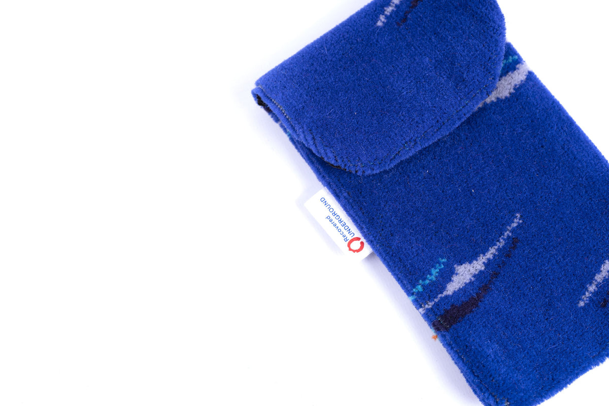London Transport DLR (Docklands Light Railway) Moquette Phone & Glasses Case