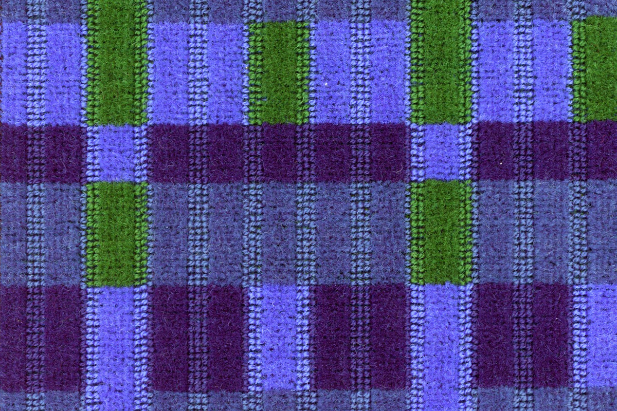 London Underground Victoria, Bakerloo & Northern Lines and London Buses – Blue Straub Moquette Phone & Glasses Case