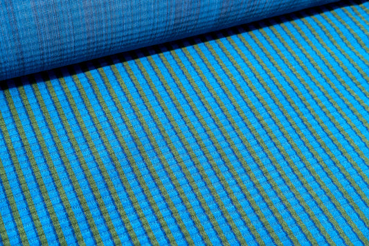 British Rail Bournemouth Blue Moquette Fabric 8m