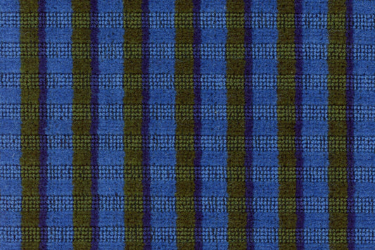 British Rail Bournemouth Blue Moquette Fabric Sold by the Metre