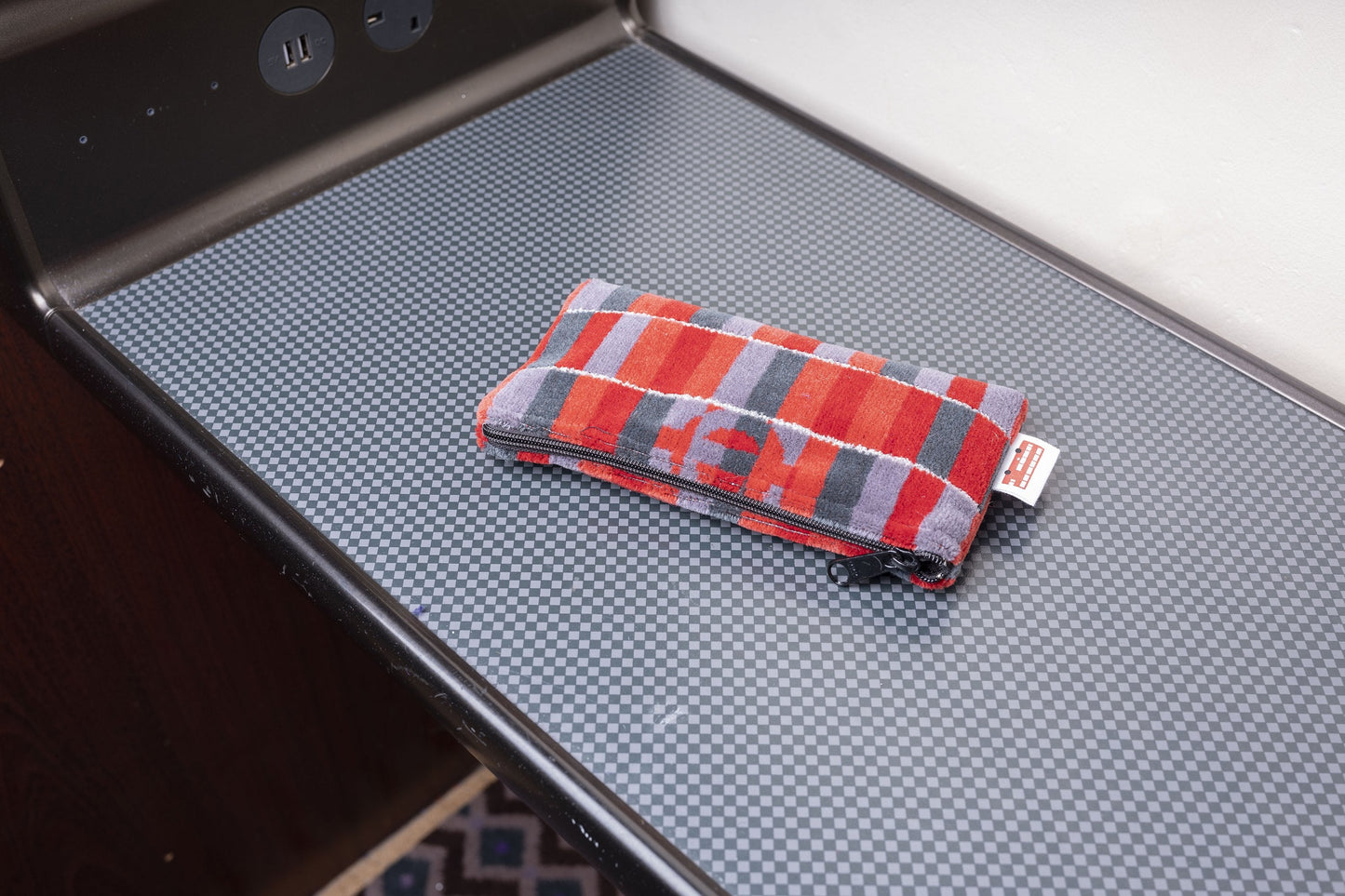 London Transport Bus Moquette Pencil Case – Iconic TfL Design