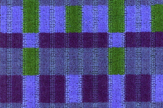 London Underground and London Bus  Victoria Line, Blue Straub Moquette Fabric sold by the Metre