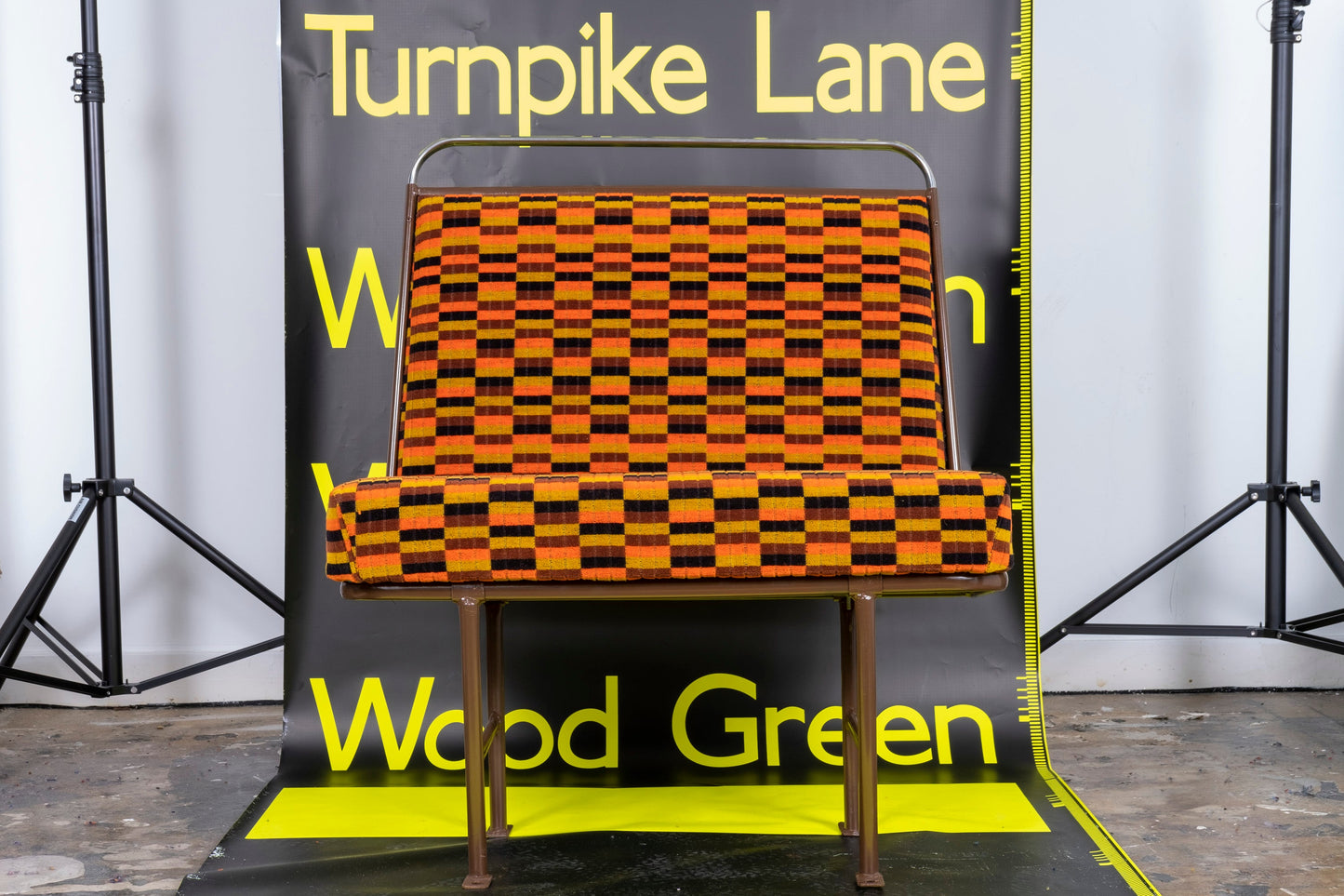 Take Your Favourite Seat Home – Restored 1980s London Bus Seat – Misha Black