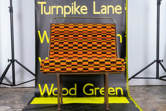 Take Your Favourite Seat Home – Restored 1980s London Bus Seat – Misha Black