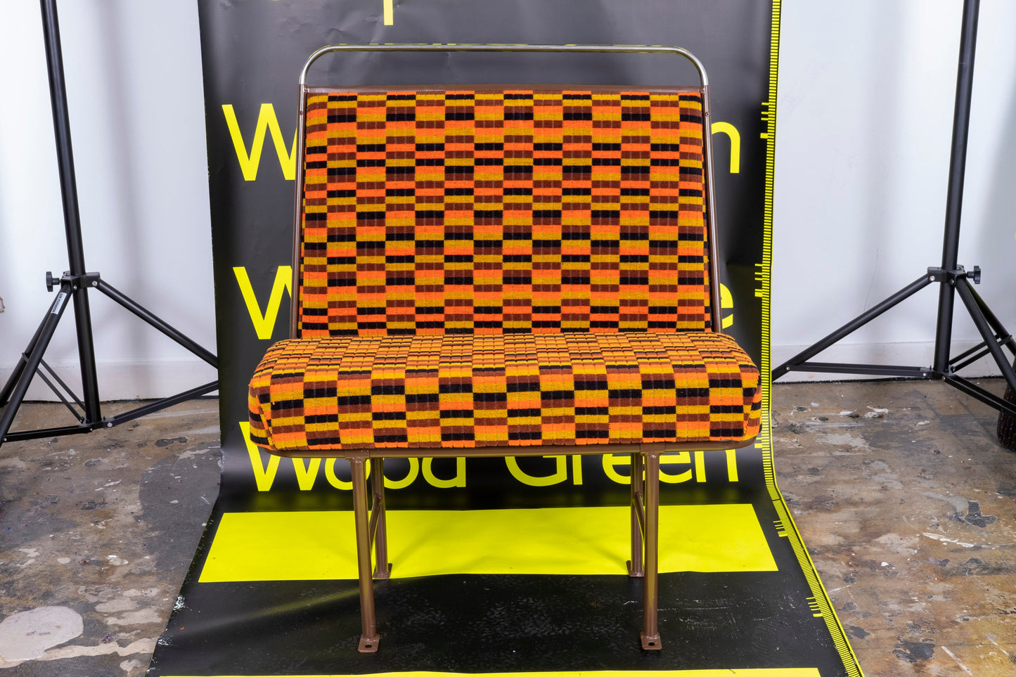 Take Your Favourite Seat Home – Restored 1980s London Bus Seat – Misha Black